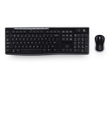 Logitech kit Clavier Souris Cordless Business MK270