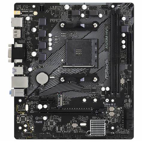 Asrock A520M-HVS AM4 A520 USB3 SATA3 DDR4