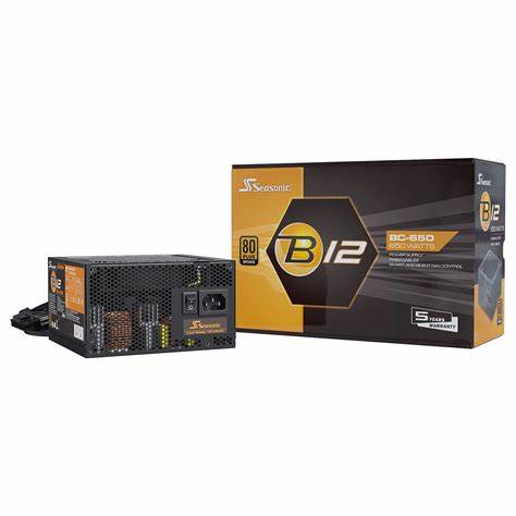 650 Watts Seasonic B12 BC-650 80+ Bronze