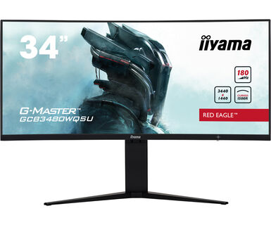 34 P IIyama GCB3480WQSU-B1 Gaming 3440x1440 185Hz 0.4m HDMI DP VA