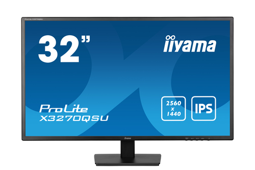 32 P Iiyama X3270QSU-B1 2560x1440 4ms IPS