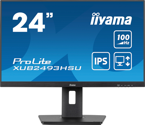 24 P IIyama ProLite XUB2493HSU-B6 1ms 100Hz DP HDMI IPS HP Pivot