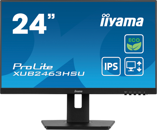 24 P IIYAMA ProLite XUB2463HSU-B1 100Hz IPS HP Pivot