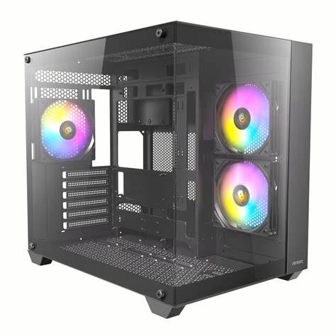 Antec CX800 Gaming Noir Window TG ARGB sans alimentation